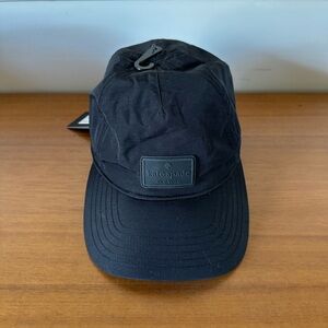 Kate Spade Rubber Patch Baseball Cap NWT Black
